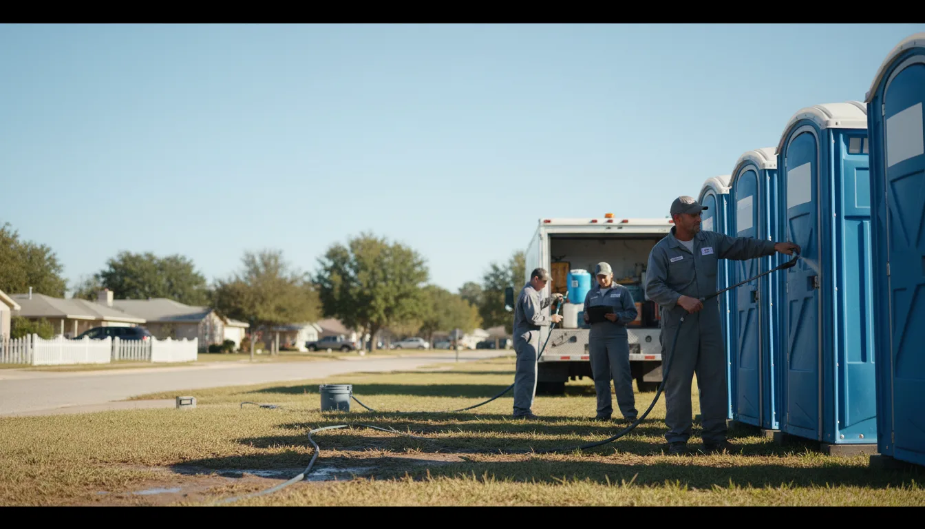 Long-Term Portable Toilet Rental in Galt, IL near me